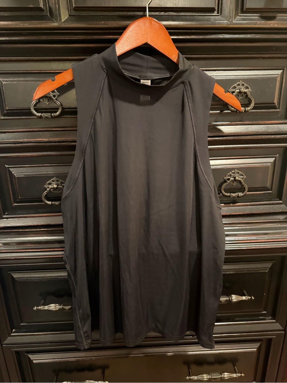 Spanx mock sleeveless turtleneck